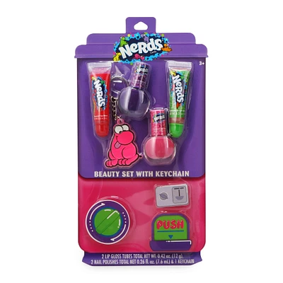 nerds® candy beauty set with keychain