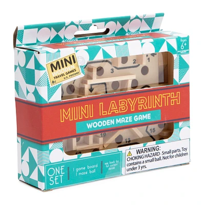 mini labyrinth wooden maze game