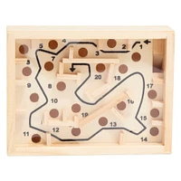 mini labyrinth wooden maze game