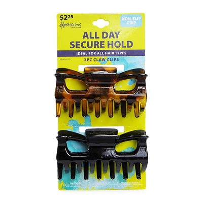 expressions® claw clips 2-pack