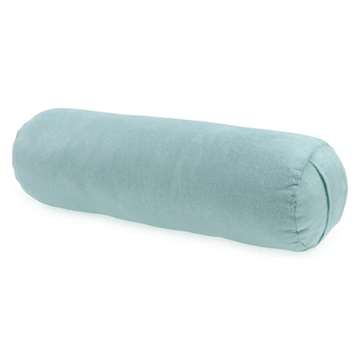 cylindrical bolster meditation pillow 20in