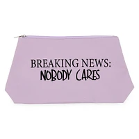makeup bag 14.6in - breaking news: nobody cares
