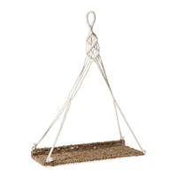 seagrass hanging shelf 15in