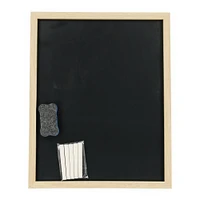 12in x 15in wood framed chalkboard with chalk & eraser