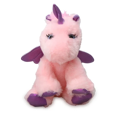 sitting unicorn stuffed animal 8.5in