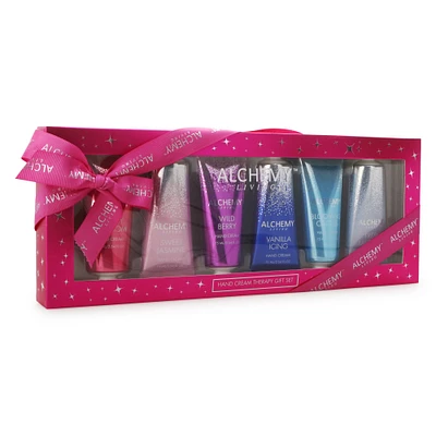 alchemy living™ hand cream therapy gift set 6-piece