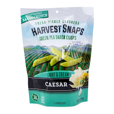harvest snaps® caesar green pea snack crisps 3oz