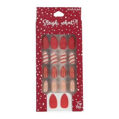 sleigh what press-on nails 18-piece set