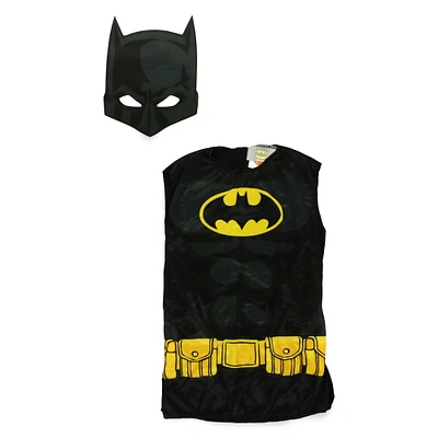 disney/dc comics® kid's dress up set with mask & vest