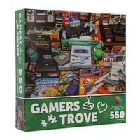 gamers trove 550-piece jigsaw puzzle
