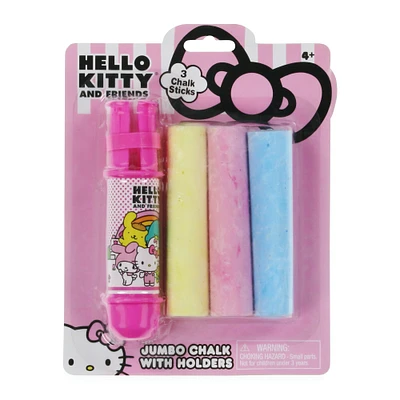 hello kitty® jumbo chalk with holder set