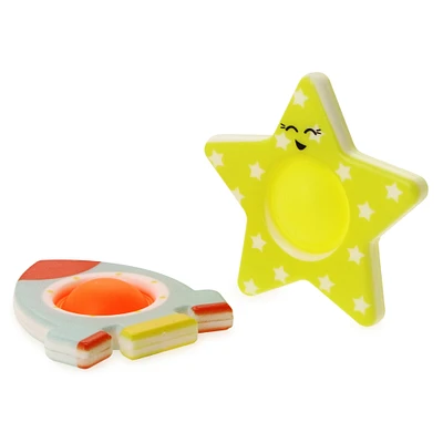 grafix® bubble burst minis sensory toy 2-pack