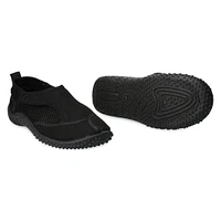 kids' black water shoes