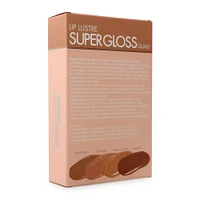 bella pierre® super gloss quad 4-piece color lip gloss set