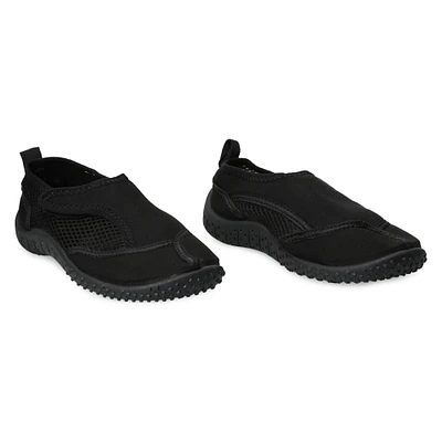 kids' black water shoes