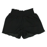 peach lettuce edge lounge shorts