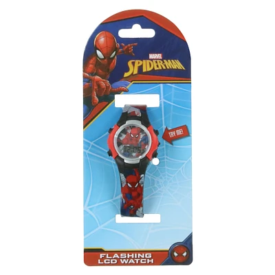spider-man™ flashing LCD watch