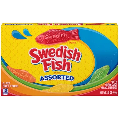 assorted swedish fish® candy box 3.5oz