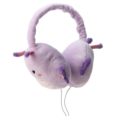 squishmallows™ plush wired headphones