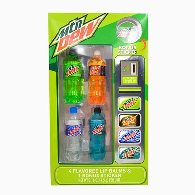 mountain dew® lip balm set 4-pack