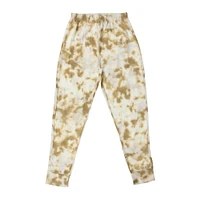 tan tie dye jersey lounge joggers