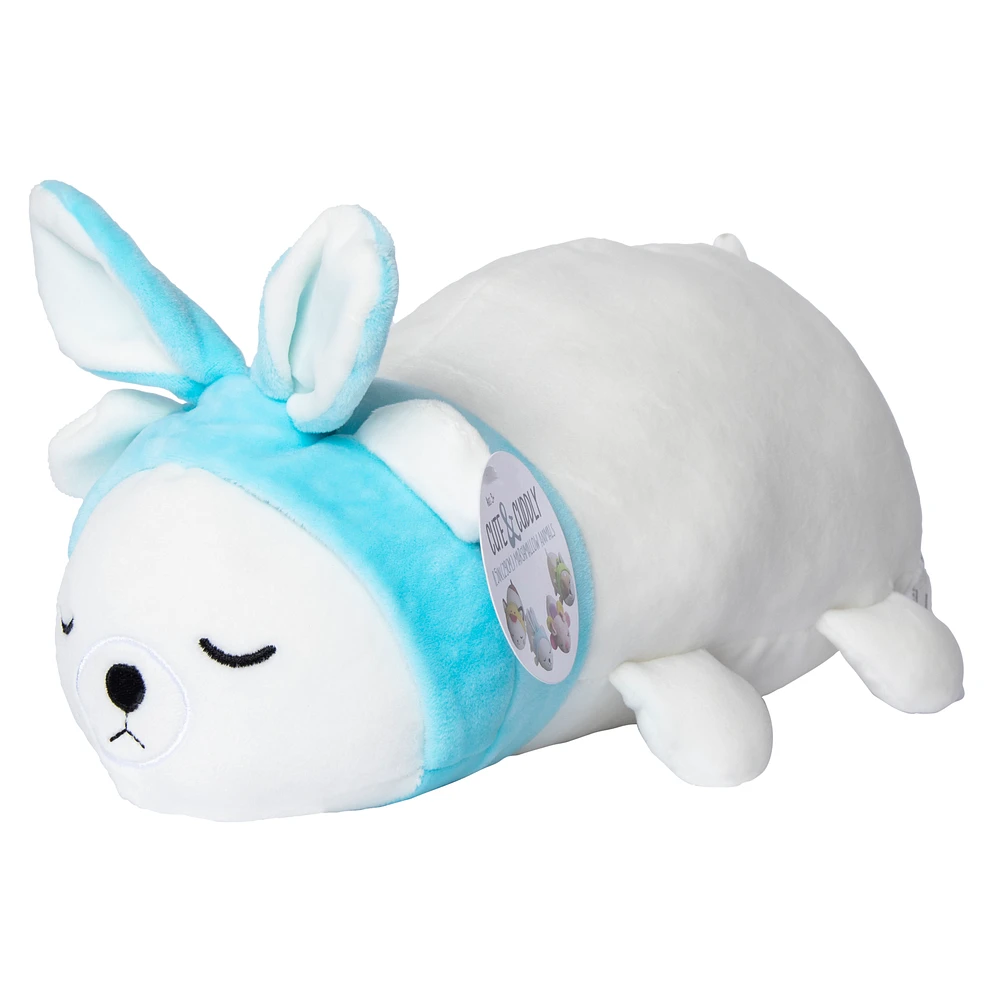 marshmallow sleeping stuffed animal 11.5in