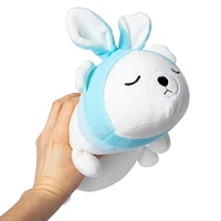 marshmallow sleeping stuffed animal 11.5in