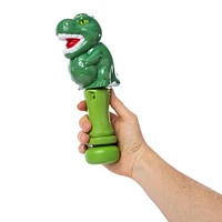 dinosaur light up bubble blower & solution 1.2oz