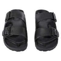 Ladies Eva Double Buckle Sandals