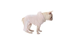 gray dog tracksuit - large