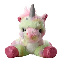 sparkly unicorn stuffed animal 10.5in