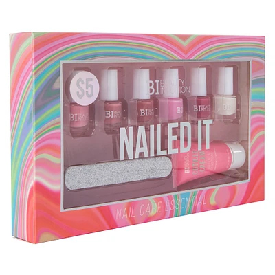 beauty intuition 'nailed it' nail care essentials 8-piece set