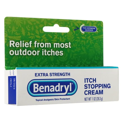 benadryl® extra strength itch-stopping cream 1oz