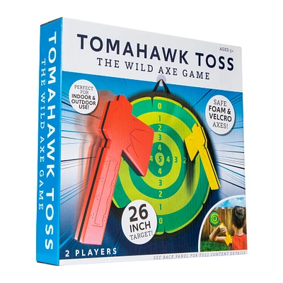 tomahawk toss foam axe throwing game