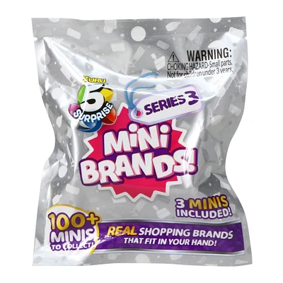 zuru® 5 surprise mini brands 3-count blind bag