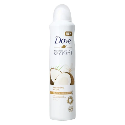 dove® coconut & jasmine flower antiperspirant 6.7oz