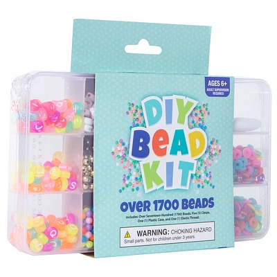 Mini DIY Bead Kit With Over 1700 Beads