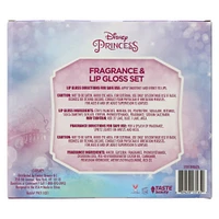 Disney Princess fragrance & lip gloss set