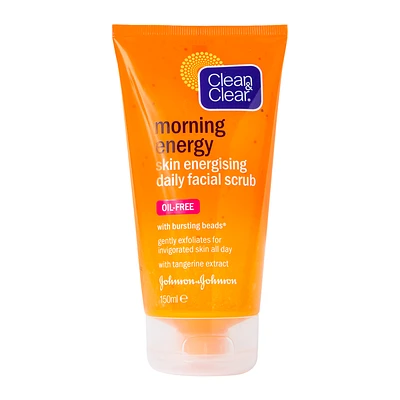 clean & clear® morning energy daily facial scrub 5oz