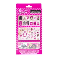 barbie™ press-on nails & stickers set