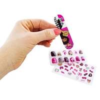 barbie™ press-on nails & stickers set