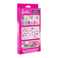 barbie™ press-on nails & stickers set