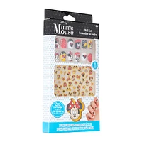 Disney Minnie Mouse press-on nails & stickers set