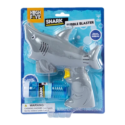 shark bubble blaster toy w/ bubble solution