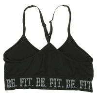 series-8 fitness™ gray 'empower' sports bra