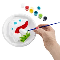paint your own mushroom stepping stone craft kit