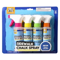 sidewalk chalk spray 4-count