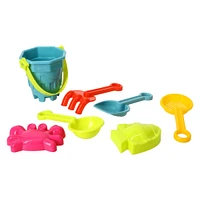 mini beach toys set - pink