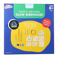 glow in the dark birdhouse DIY kit