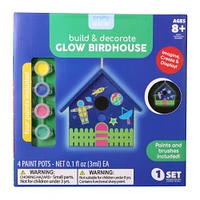 glow in the dark birdhouse DIY kit